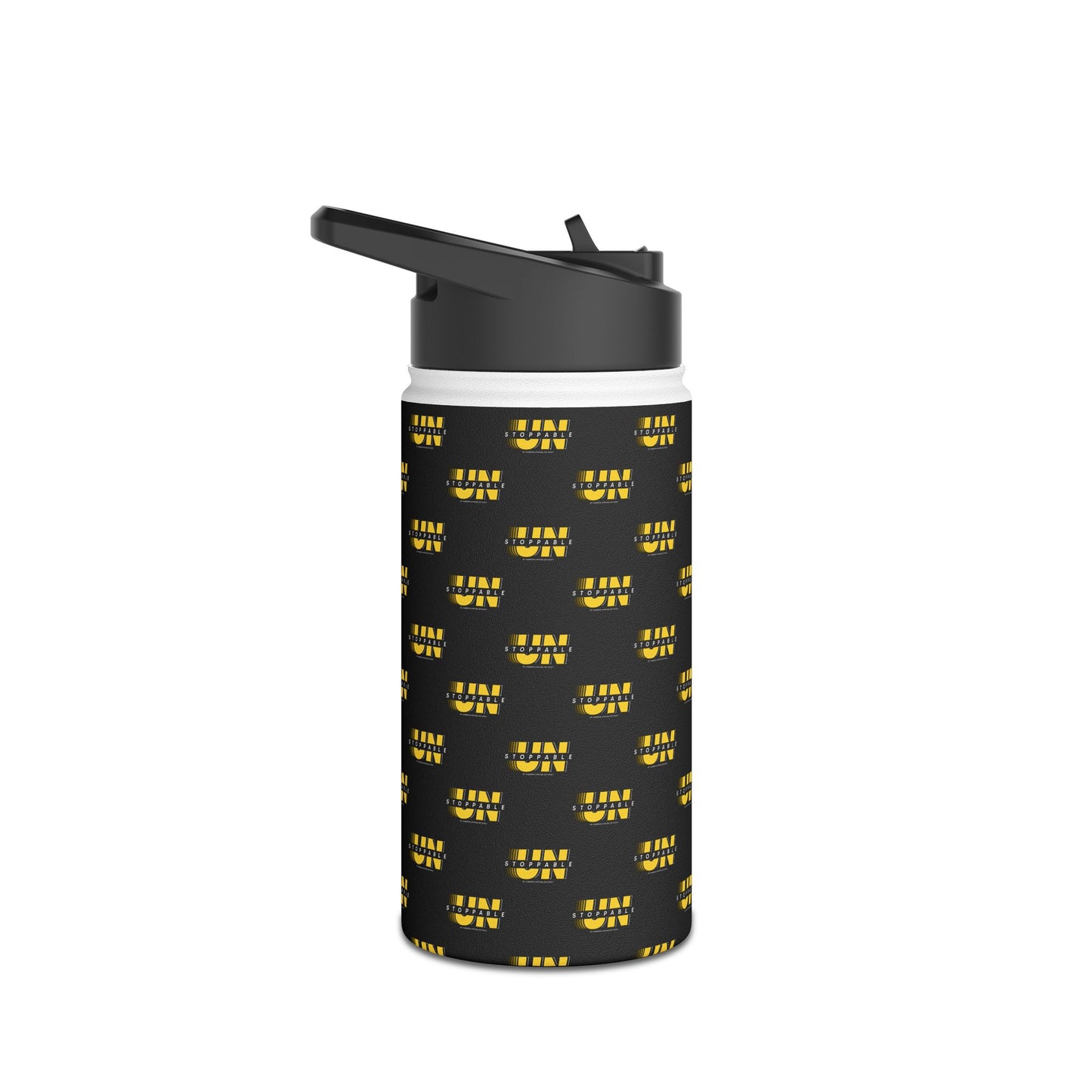 UNStoppable  Stainless Water Bottle — Black