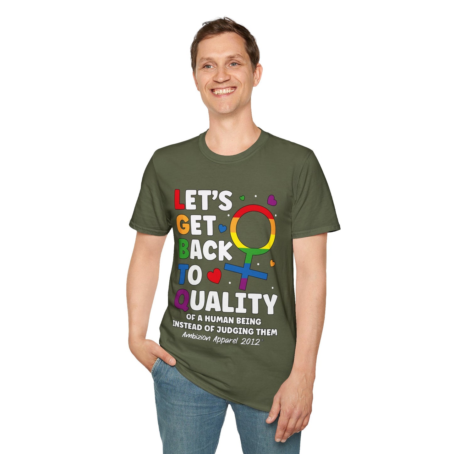 LGBTQ (Let's Get Back to Quality) Unisex T-Shirt (LGBTQ)