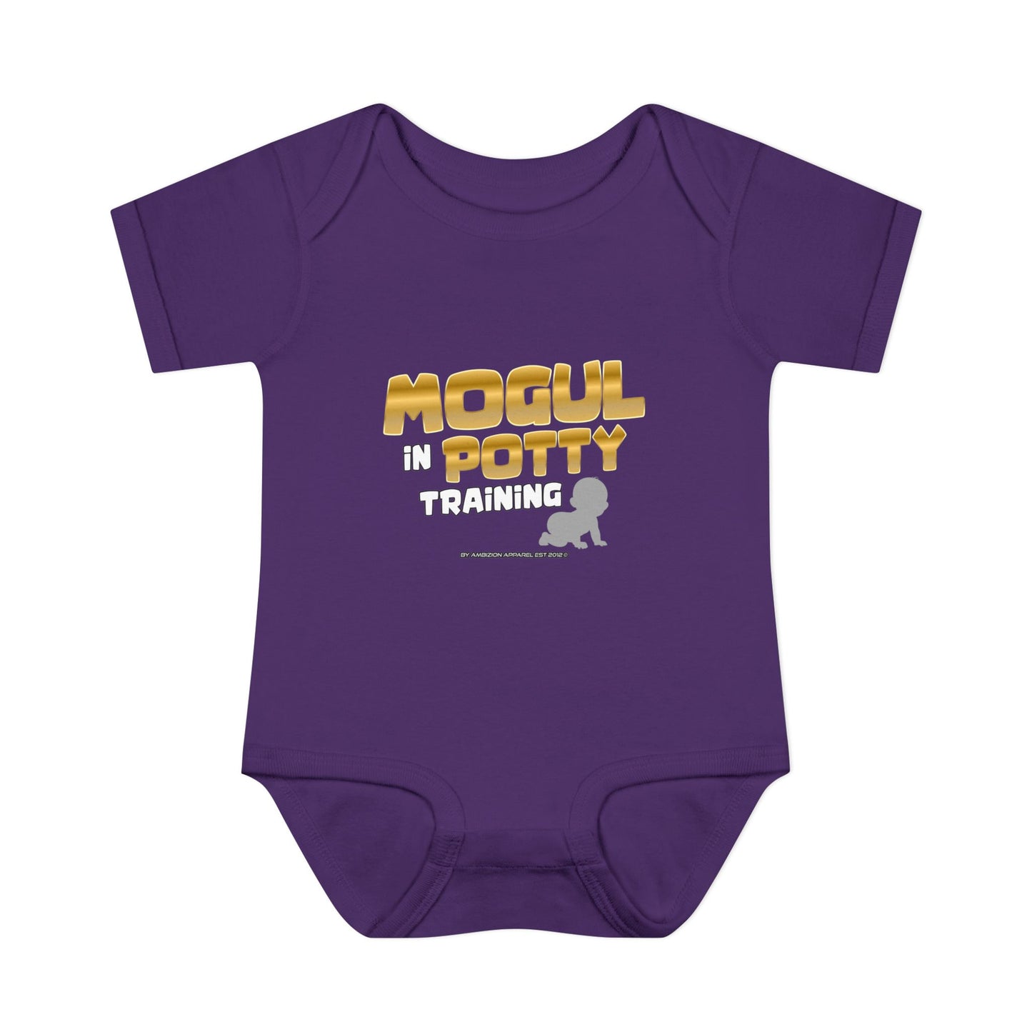 Mogul in Potty Training" Infant Onesie