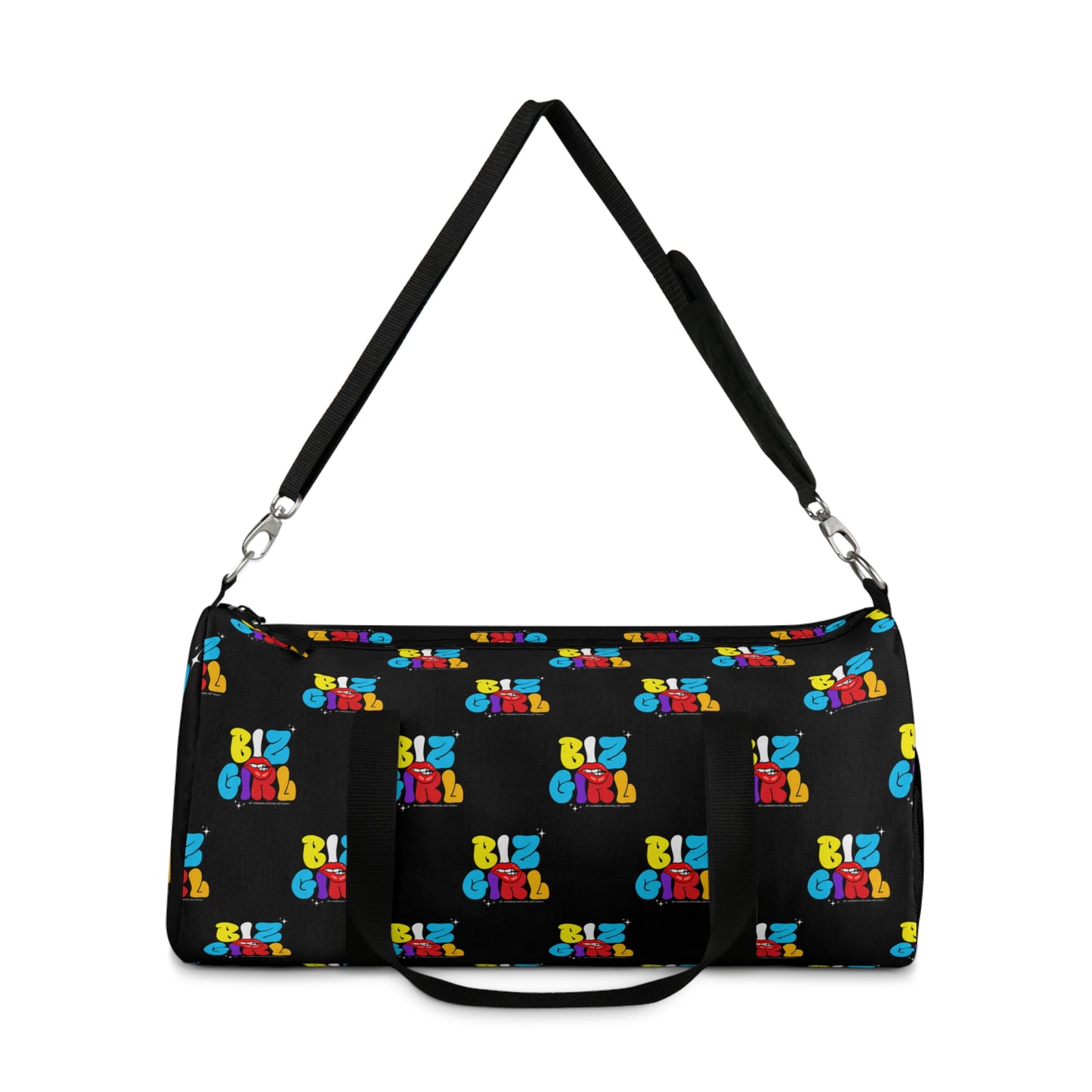 Biz Girl Black Duffel Bag