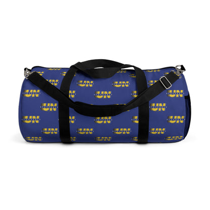 UNStoppable Blue Duffel Bag — Bold Travel & Gym Tote