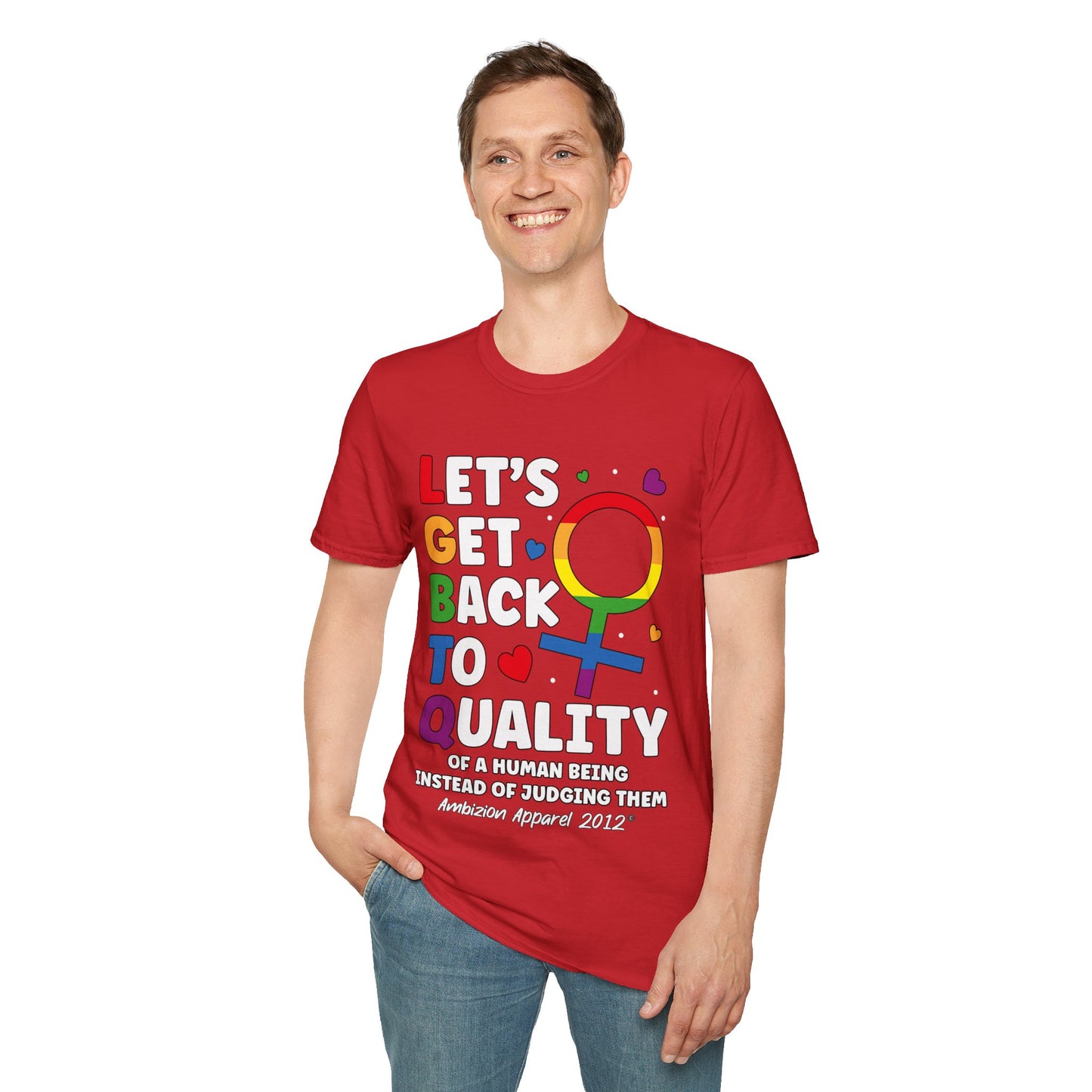 LGBTQ (Let's Get Back to Quality) Unisex T-Shirt (LGBTQ)