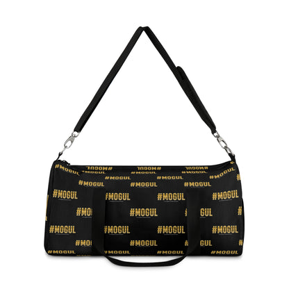 #Mogul Black Duffel Bag — Bold Travel & Gym Tote