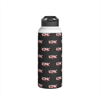 Iconic Stainless Water Bottle — Black