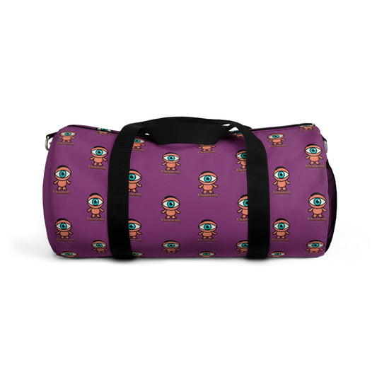 Visionary Purple Duffel Bag — Bold Travel & Gym Tote