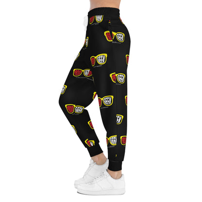 Unisex Proud Geek Joggers — Black