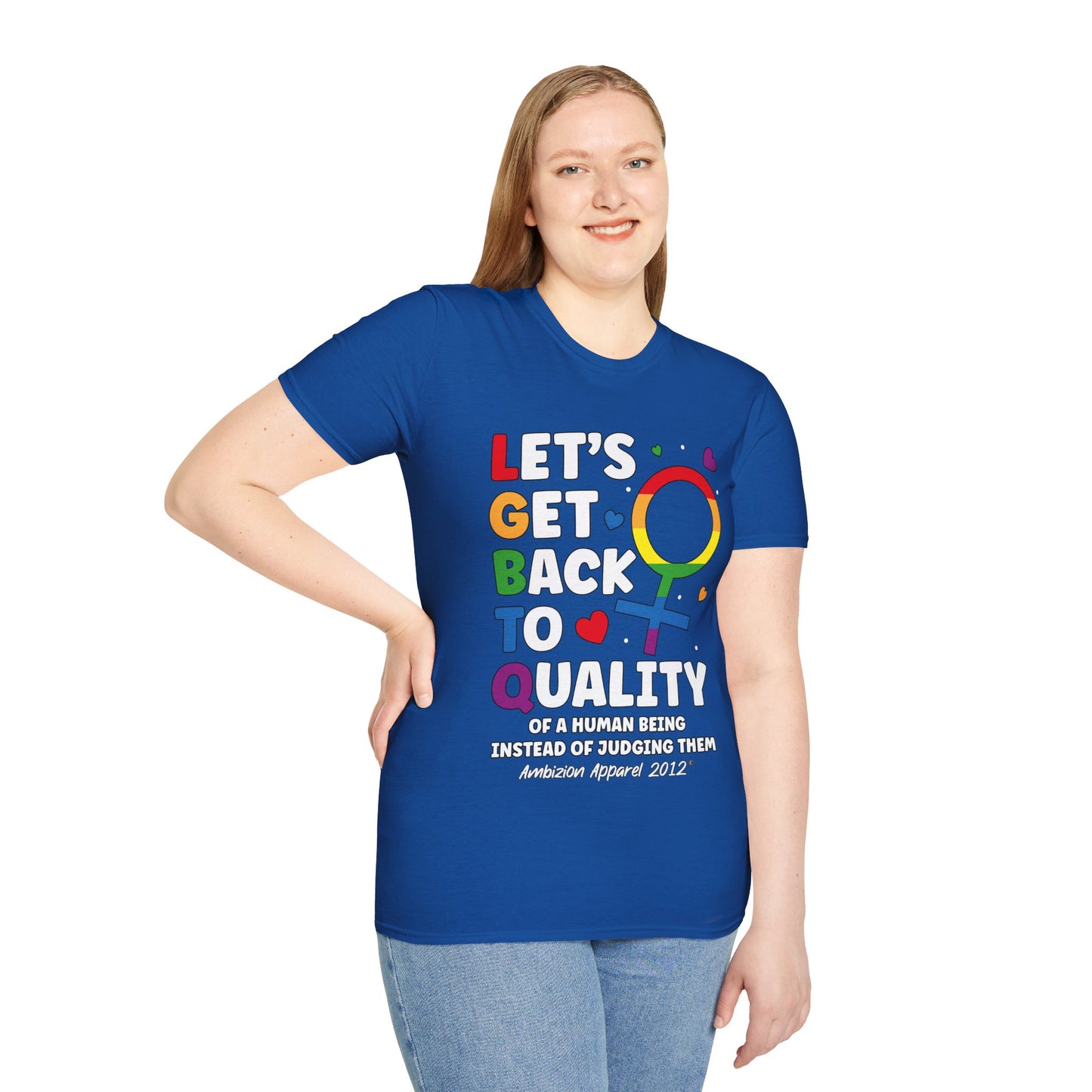 LGBTQ (Let's Get Back to Quality) Unisex T-Shirt (LGBTQ)