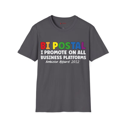 Bi Postal Unisex T-Shirt (LGBTQ)