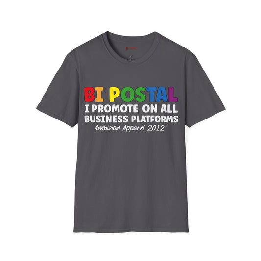 Bi Postal Unisex T-Shirt (LGBTQ)