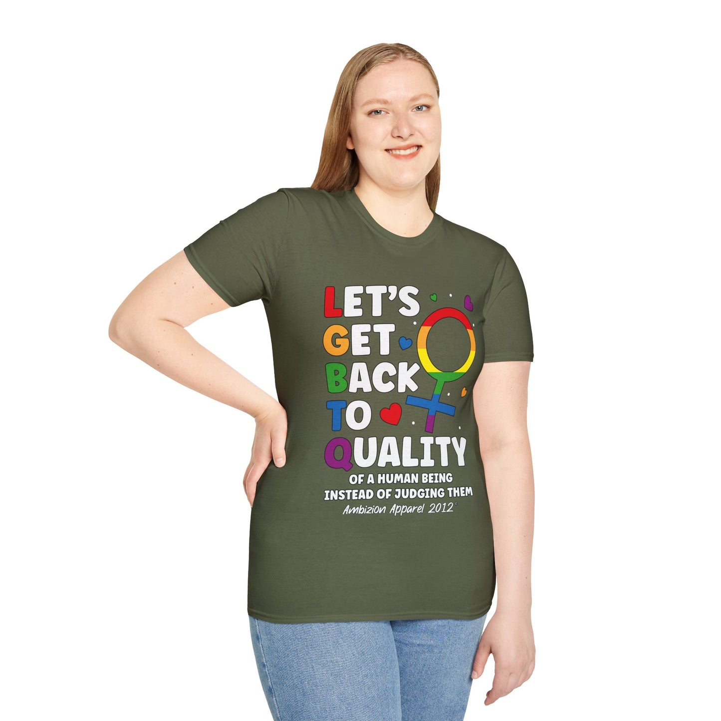 LGBTQ (Let's Get Back to Quality) Unisex T-Shirt (LGBTQ)