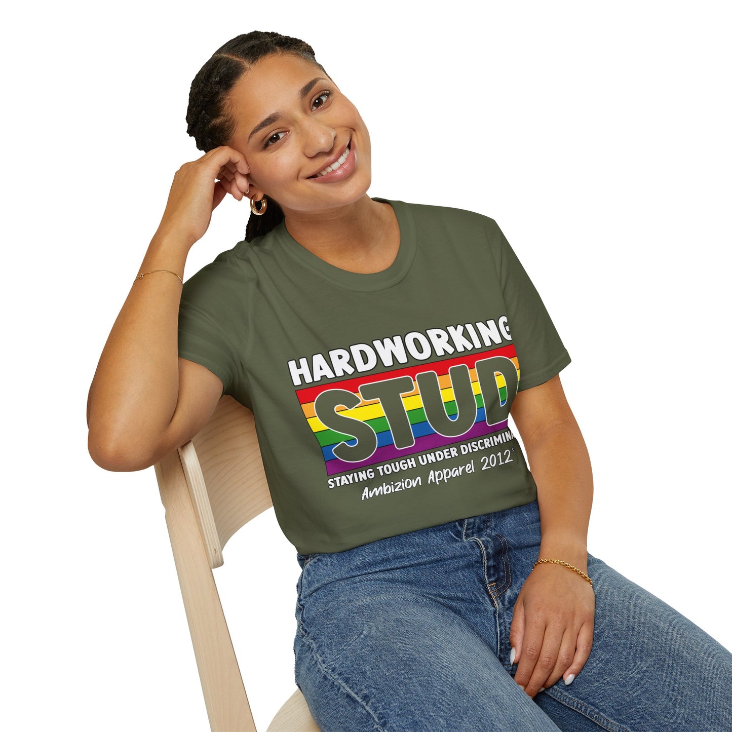 Hardworking STUD T-Shirt (LGBTQ)