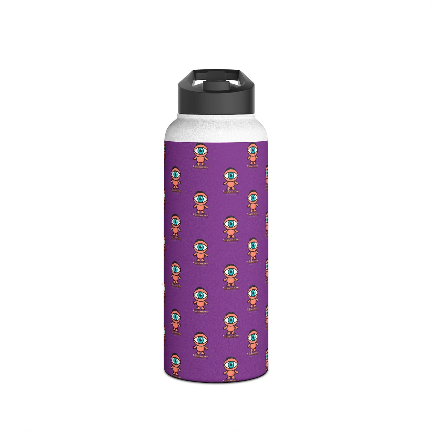 Visionary Stainless Water Bottle — Purple