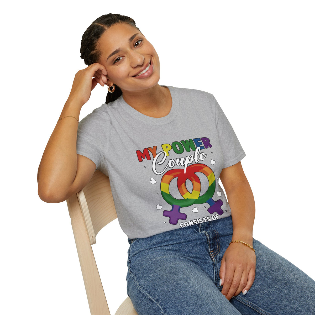 My Power Couple 2 Queens T-Shirt (LGBTQ)