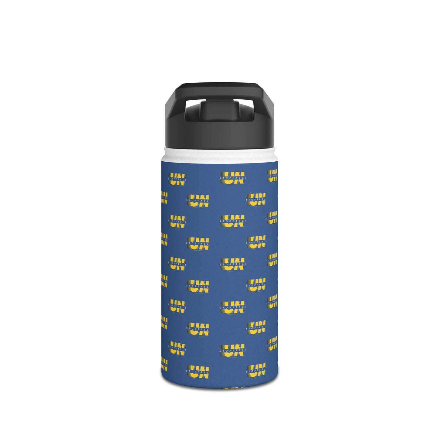 UNStoppable  Stainless Water Bottle — Blue