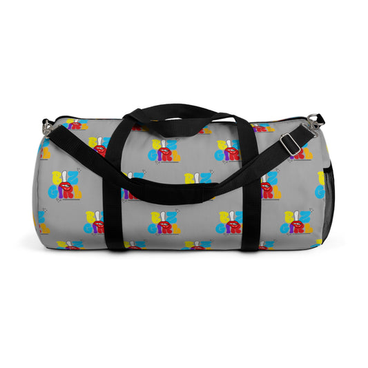 Biz Girl Grey Duffel Bag