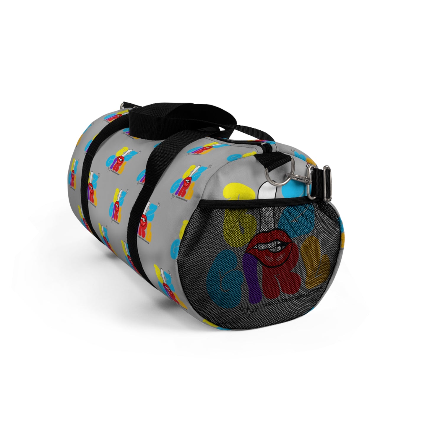Biz Girl Grey Duffel Bag