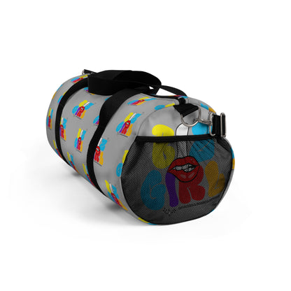 Biz Girl Grey Duffel Bag