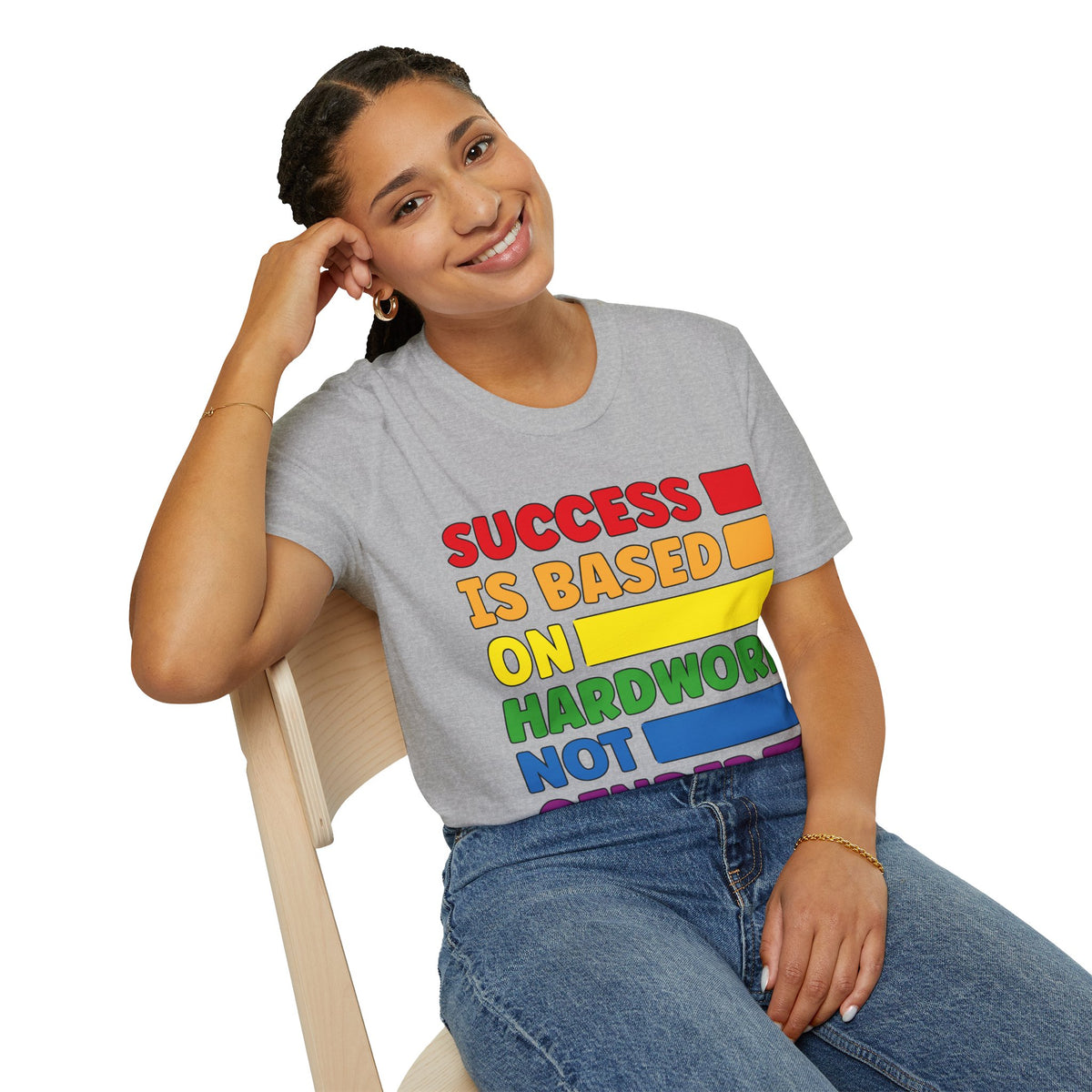Success is Based on Hardwork T-Shirt (LGBTQ)