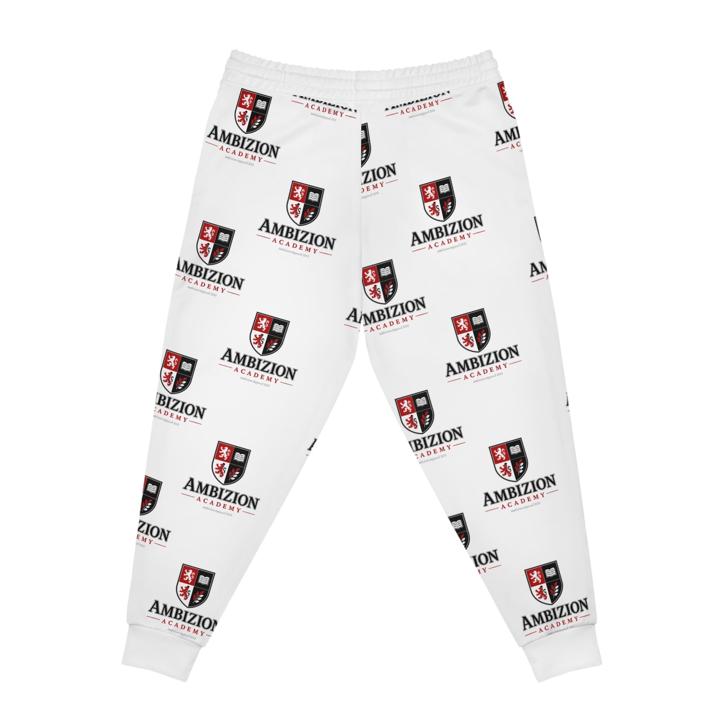 Unisex Ambizion Academy Joggers — White