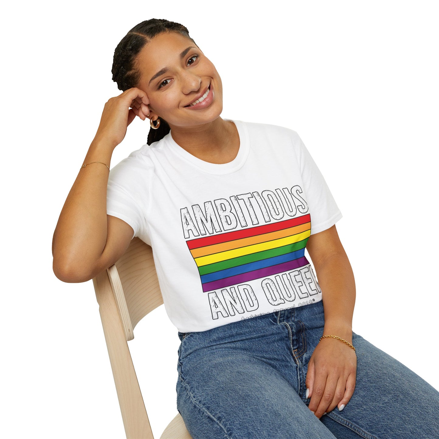 Ambitious and Queer T-Shirt (LGBTQ)