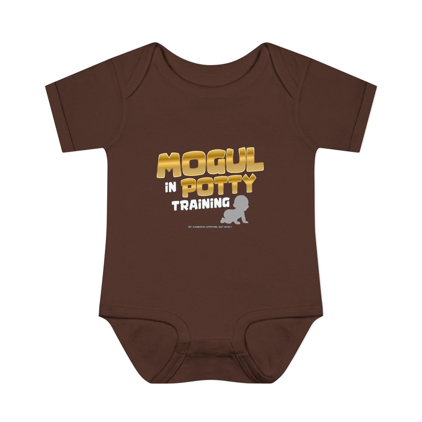 Mogul in Potty Training" Infant Onesie
