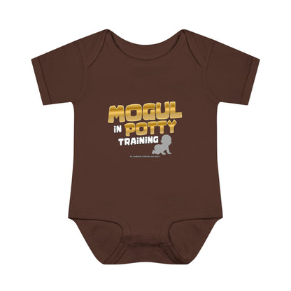 Mogul in Potty Training" Infant Onesie