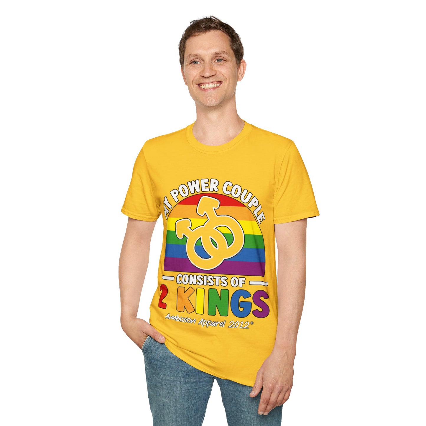My Power Couple 2 Kings Unisex T-Shirt (LGBTQ)