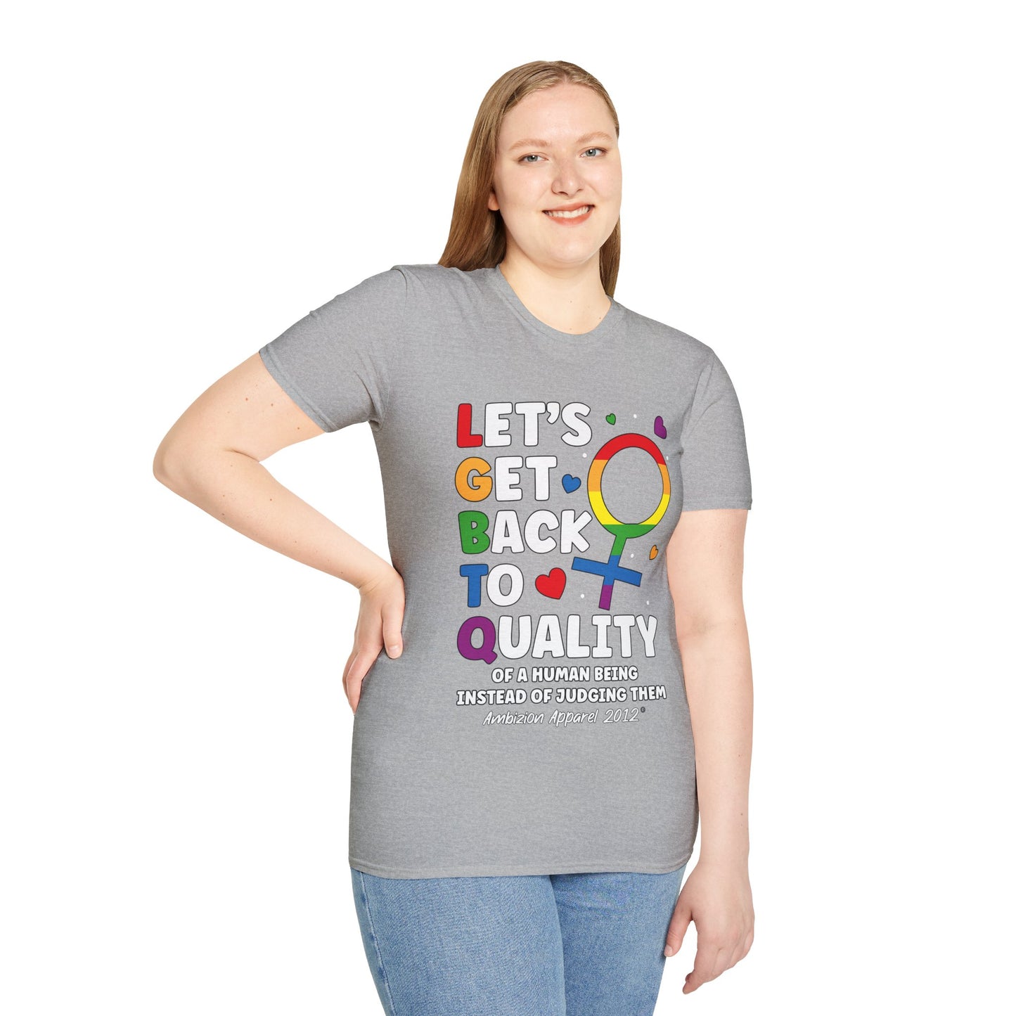 LGBTQ (Let's Get Back to Quality) Unisex T-Shirt (LGBTQ)