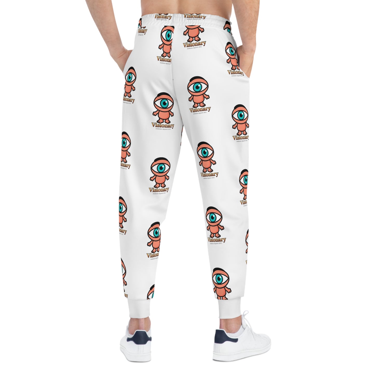 Unisex Visionary Joggers — White