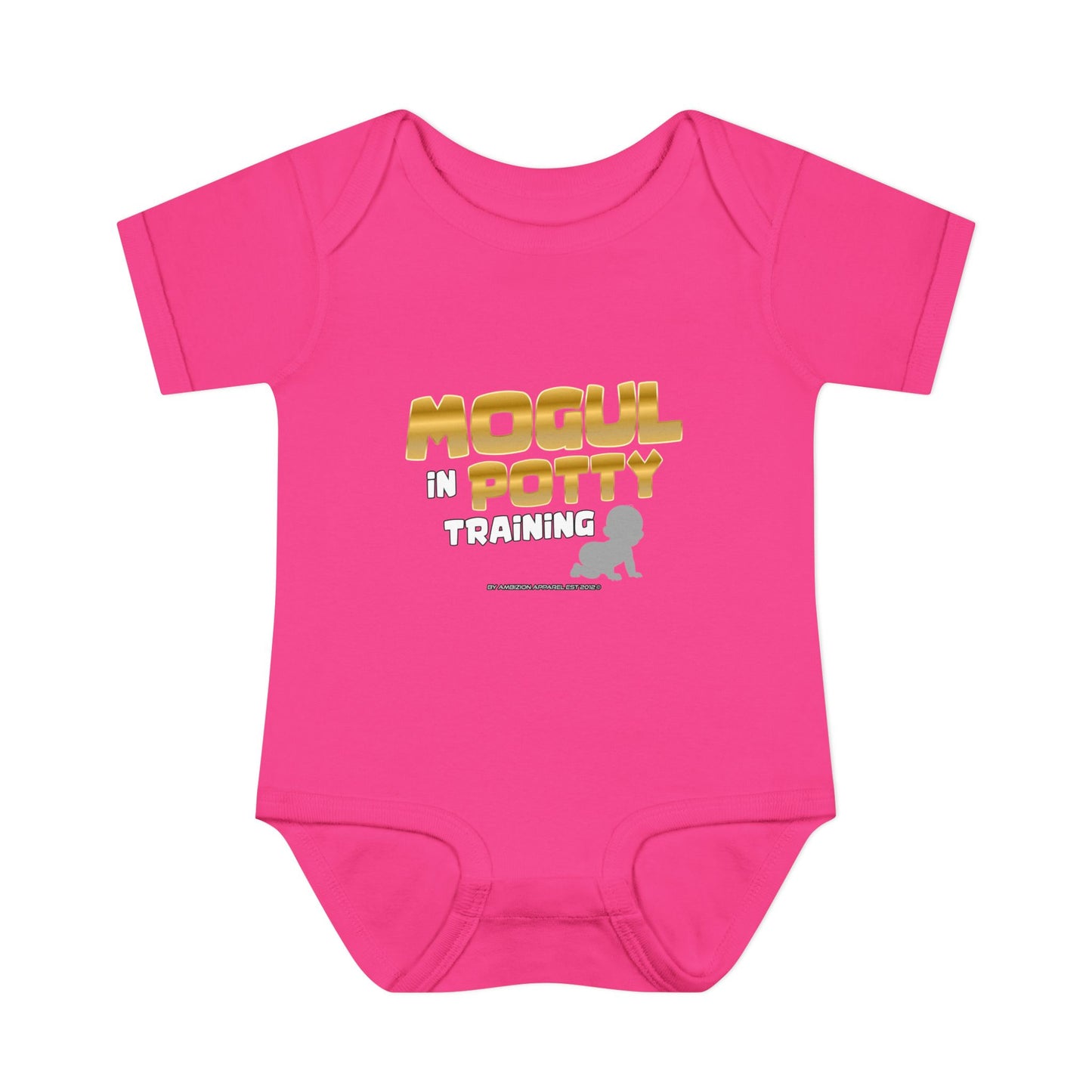 Mogul in Potty Training" Infant Onesie