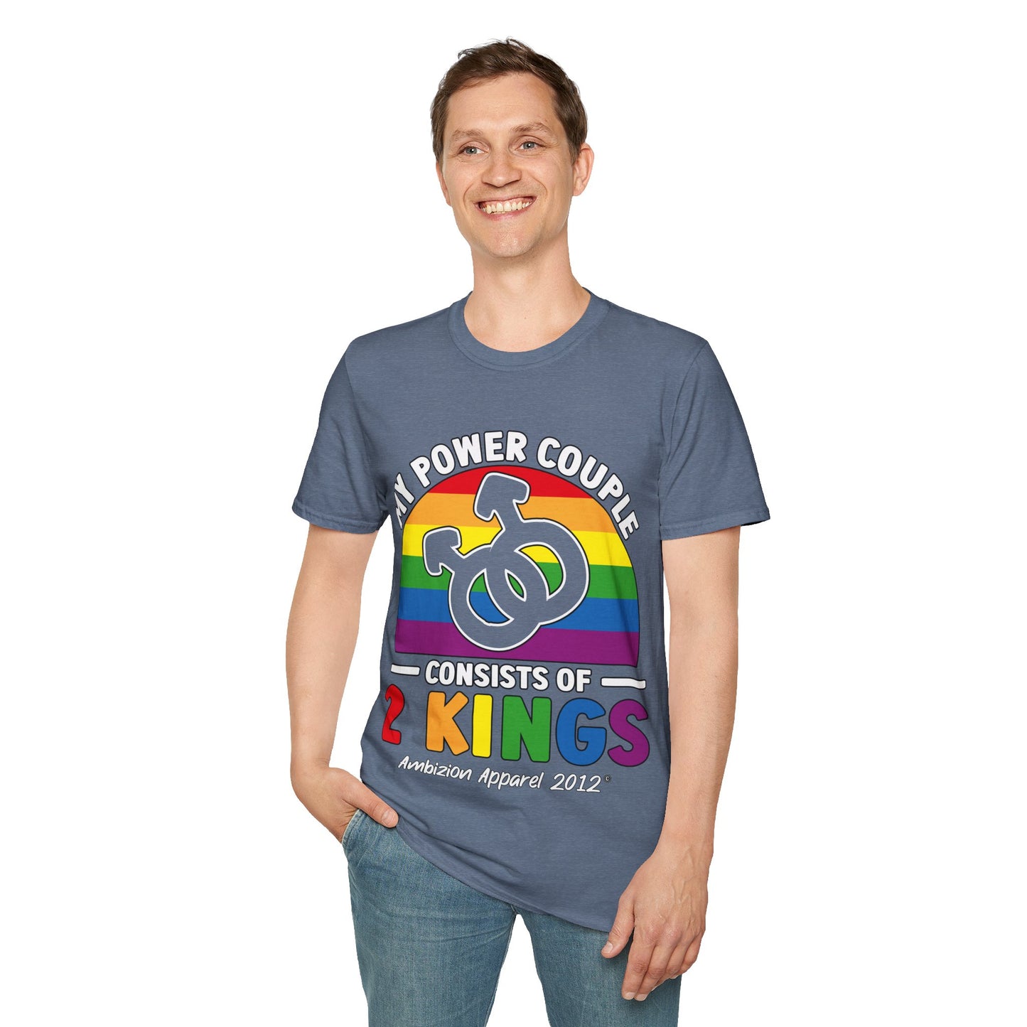 My Power Couple 2 Kings Unisex T-Shirt (LGBTQ)