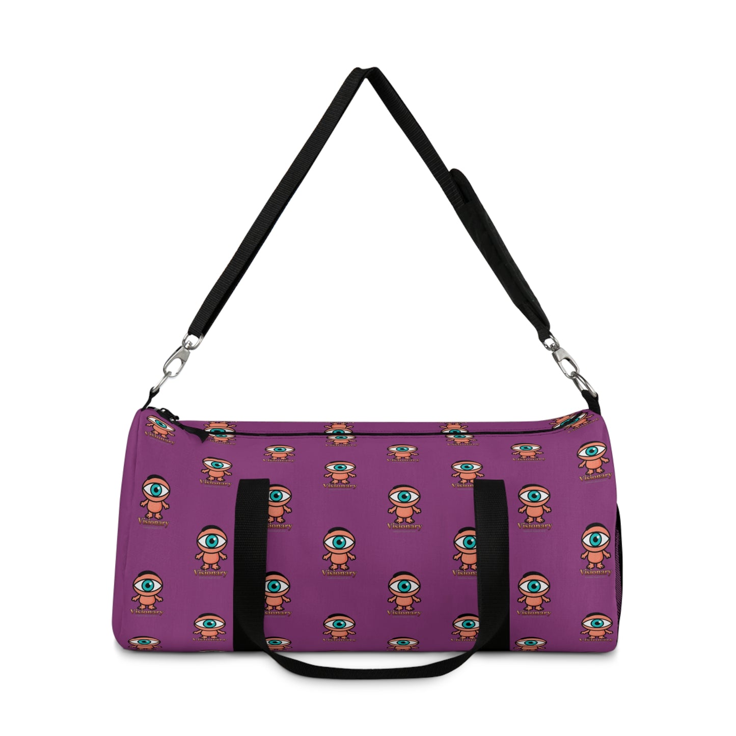Visionary Purple Duffel Bag — Bold Travel & Gym Tote