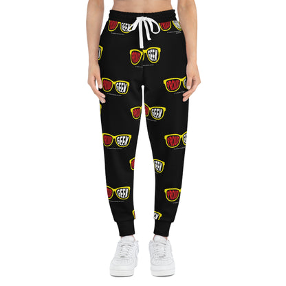 Unisex Proud Geek Joggers — Black