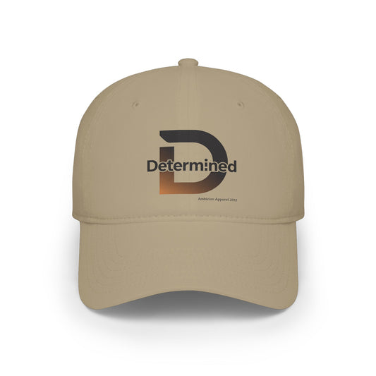 Determined Low Profile Baseball Cap