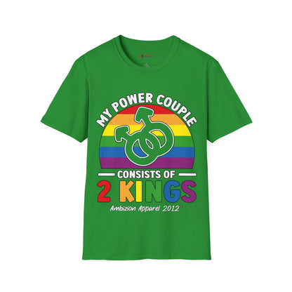 My Power Couple 2 Kings Unisex T-Shirt (LGBTQ)