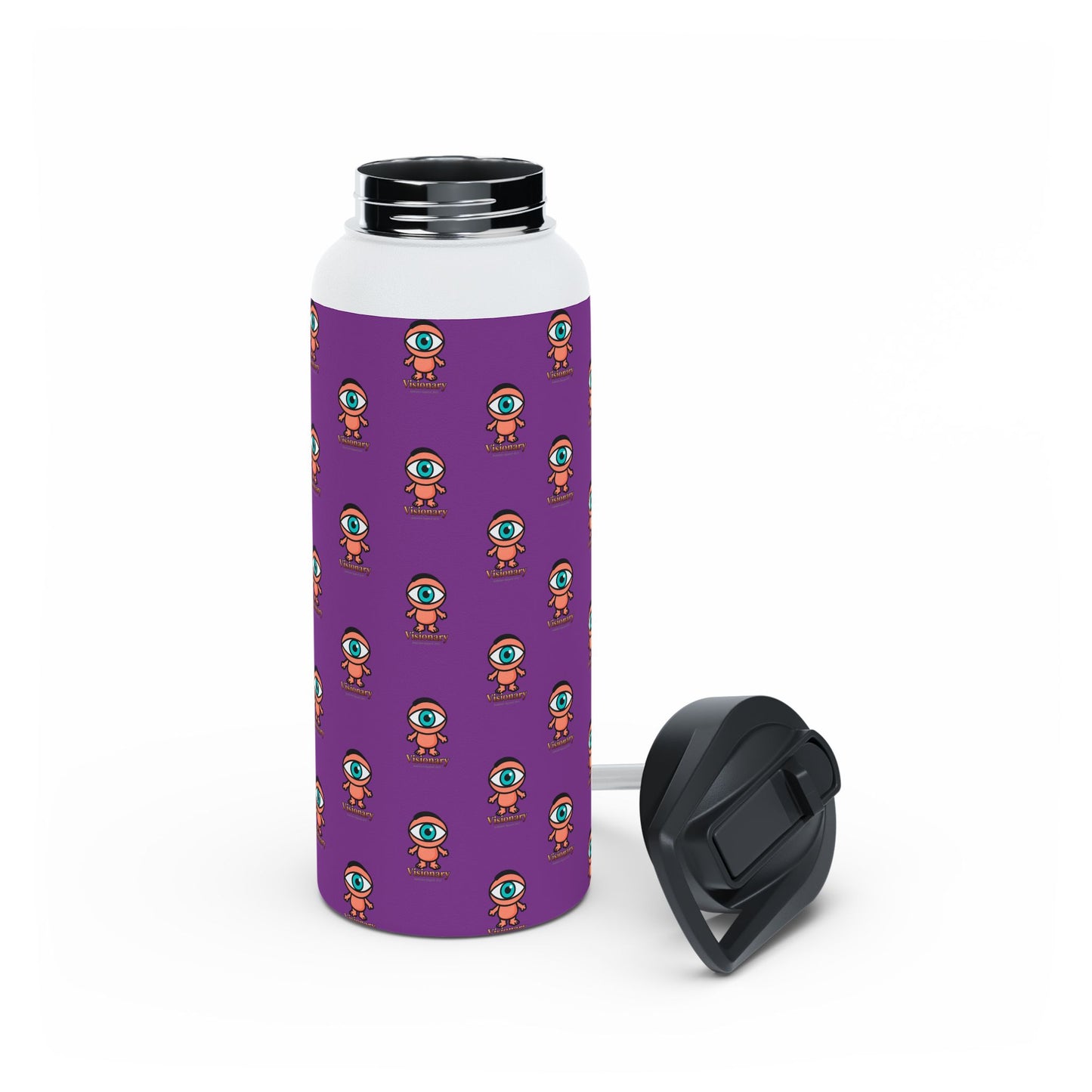 Visionary Stainless Water Bottle — Purple