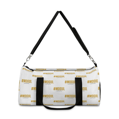 #Mogul White/Black Duffel Bag