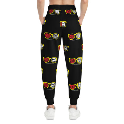 Unisex Proud Geek Joggers — Black