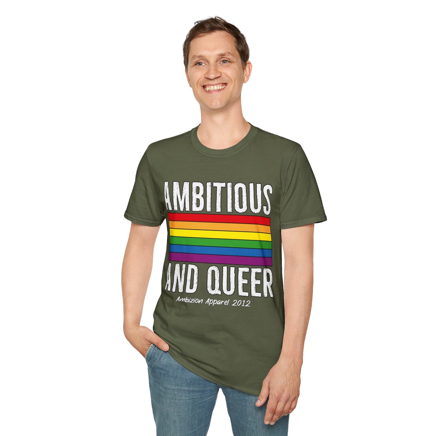 Ambitious and Queer T-Shirt (LGBTQ)