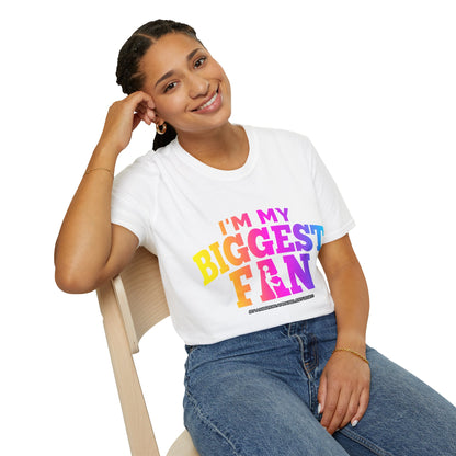 I'm My Biggest Fan Cheerleader Unisex T-Shirt