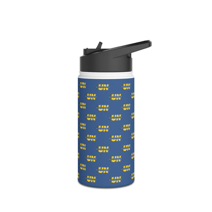 UNStoppable  Stainless Water Bottle — Blue