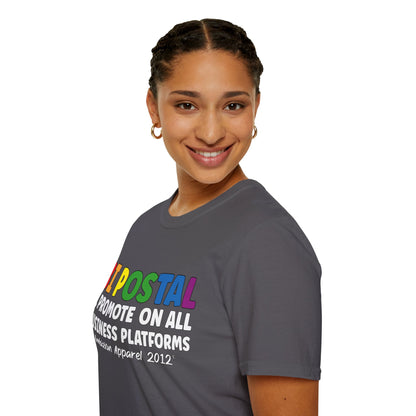 Bi Postal Unisex T-Shirt (LGBTQ)