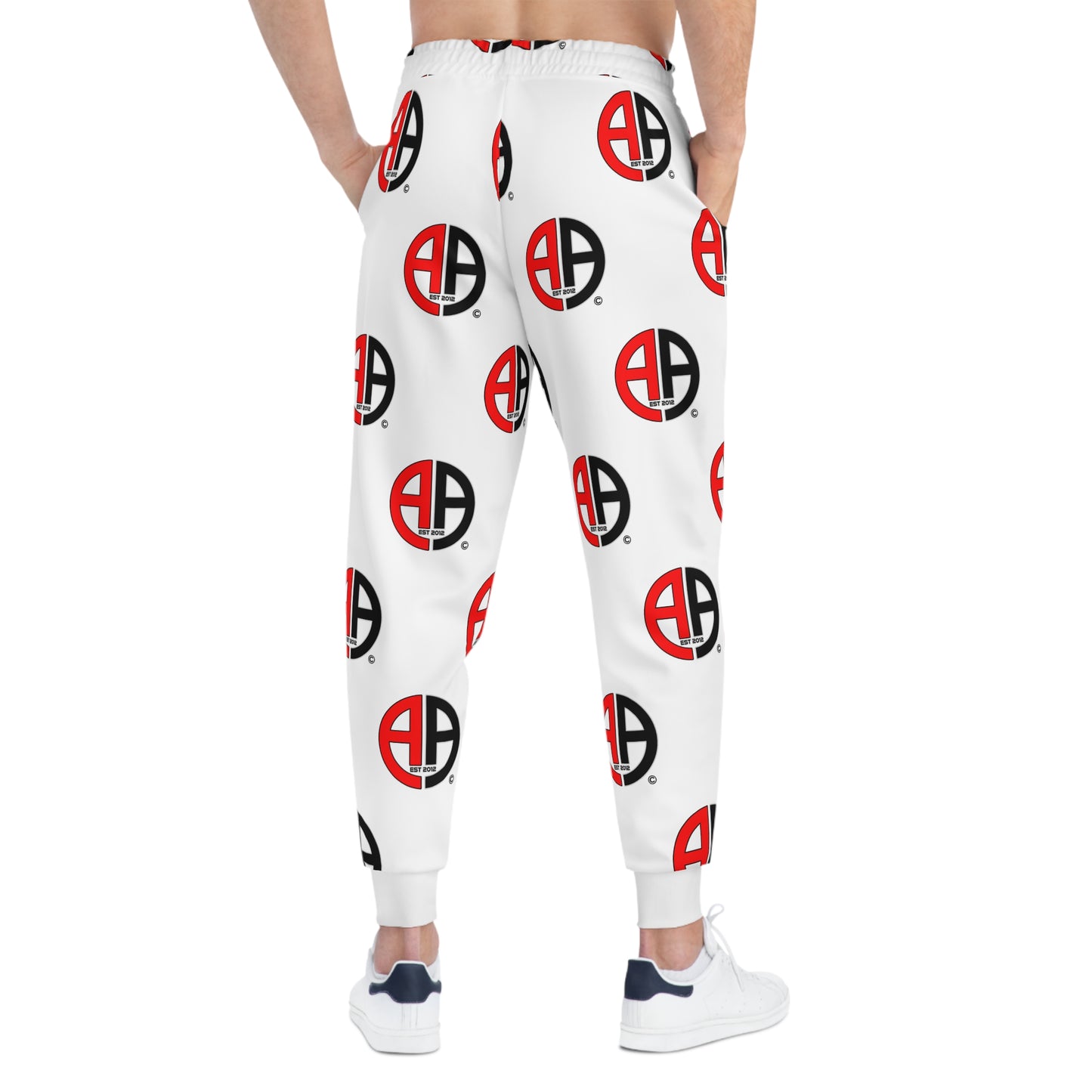 Unisex Ambizion Apparel Signature Joggers — White