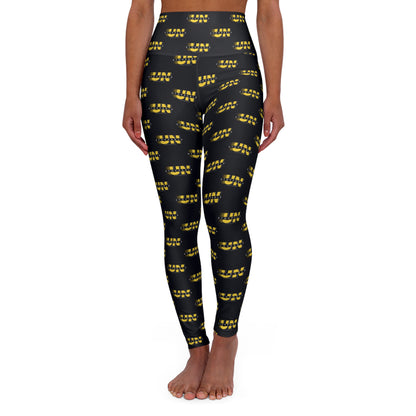 UNStoppable Black High-Waisted Yoga Leggings