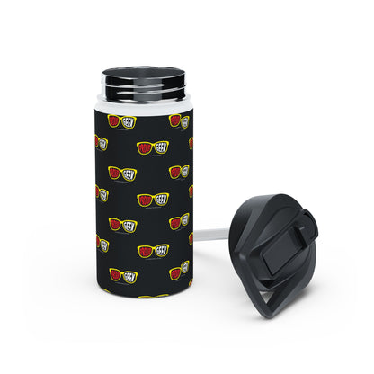 Proud Geek  Stainless Water Bottle — Black