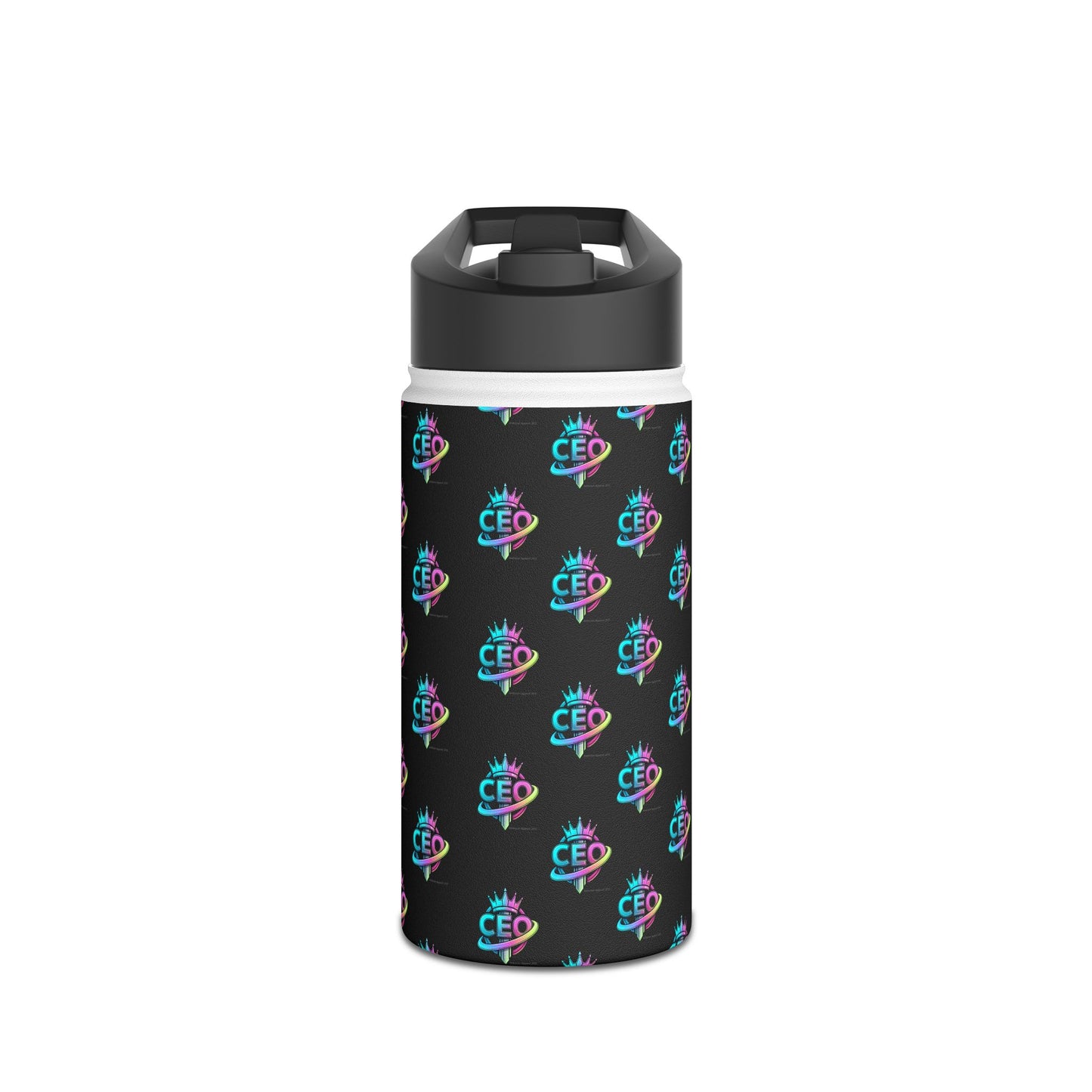 CEO  Stainless Water Bottle — Black