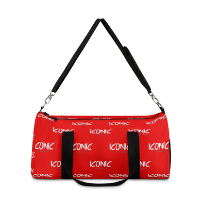 Iconic Black Duffel Bag — Bold Travel & Gym Tote