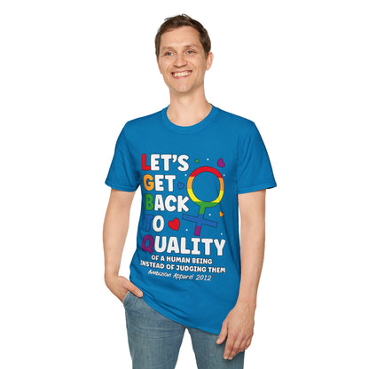 LGBTQ (Let's Get Back to Quality) Unisex T-Shirt (LGBTQ)