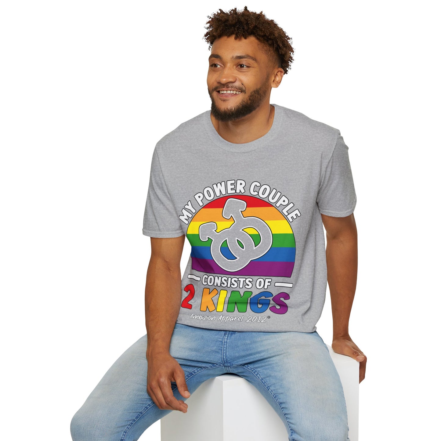My Power Couple 2 Kings Unisex T-Shirt (LGBTQ)