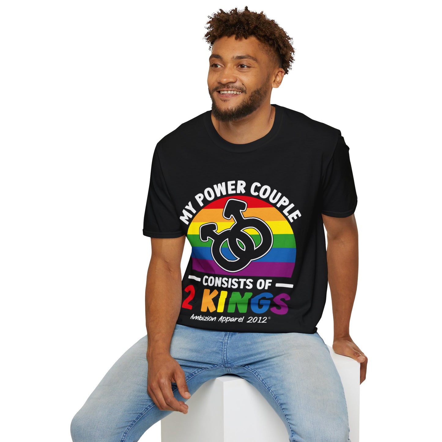 My Power Couple 2 Kings Unisex T-Shirt (LGBTQ)